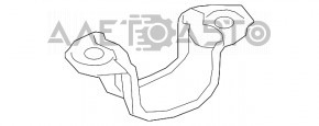 Скоба крепления заднего стабилизатора правая Lexus ES300h ES350 19- FWD