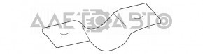 Скоба крепления заднего стабилизатора правая Lexus ES350 07-12
