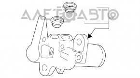 Головний гальмівний циліндр з бачком Audi A4 B8 08-12