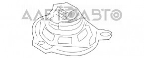 Динамік дверний задній правий Audi Q7 4L 10-15