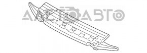 Абсорбер переднего бампера Audi Q7 4L 10-15 надломы трещины