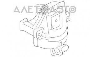 Подушка двигуна права Audi Q5 80A 18-20 2.0т