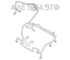 Проводка печки Audi A4 B9 17-