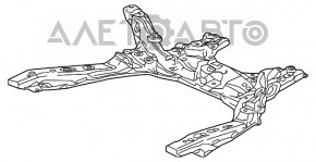 Болт крепления переднего подрамника 6шт комплект Honda Accord 18-22