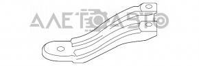 Лопух переднего подрамника задний правый Acura MDX 14-20