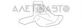 Кронштейн заднего подрамника правый Honda Clarity 18-21 usa передний