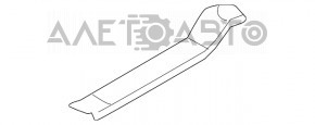 Лопух заднего подрамника правый Honda Clarity 18-21 usa