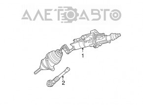 Рулевая колонка Chrysler 300 11- RWD