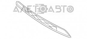 Нижняя решетка переднего бампера BMW X3 F25 11-14 дорест