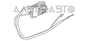 Привод замка крышки багажника BMW 5 F10 11-16 электро