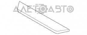 Накладка порога зовнішня передня ліва BMW X3 F25 11-17 подряпини