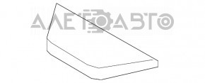 Накладка порога внешняя задняя правая BMW X3 F25 11-17