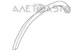 Накладка арки крыла задняя правая BMW X3 F25 11-17 структура, слом креп, царапины