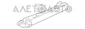 Усилитель подрамника левый Lexus CT200h 11-17 примят