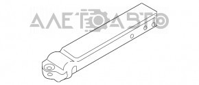 Клык нижнего усилителя переднего бампера правый BMW X1 F48 16-19 перед новый OEM оригинал
