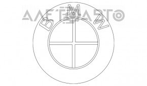 Эмблема логотип BMW двери багажника BMW X3 G01 18- новый OEM оригинал