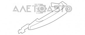 Ручка двери внешняя передняя правая BMW X1 F48 16-22 keyless с подсветкой