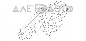 Механизм ручки двери передней левой BMW X3 G01 18-21 под keyless, с личинкой замкка