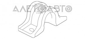 Скоба кріплення переднього стабілізатора прав Honda CRZ 11-16