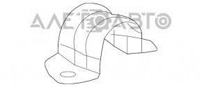 Скоба крепления переднего стабилизатора левая Acura ILX 13-