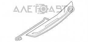 Накладка порога внешняя задняя правая BMW 5 G30 17-23 Sport Line, с подсветкой, полез хром