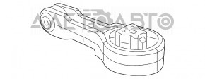 Подушка двигателя задняя Dodge Journey 11- 2.4 порван сайлент