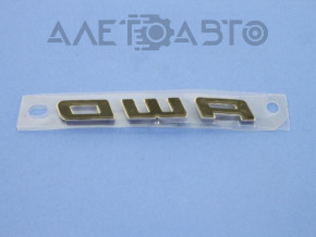 Эмблема надпись AWD двери багажника Dodge Durango 11-
