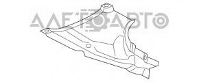 Защита переднего бампера левая BMW X3 G01 18-21