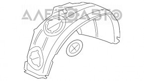 Подкрылок передний правый Mini Cooper Countryman R60 10-16 новый OEM оригинал