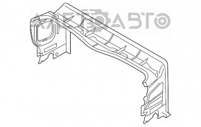 Дефлектор радиатора верхний BMW X3 G01 18-21