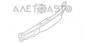 Ущільнювач капот-крило прав BMW X1 F48 16-22