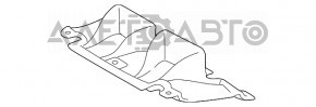 Накладка переднего бампера нижняя центральная Lexus GX470 03-09