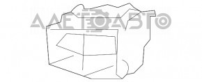 Кріплення фари нижнє праве Lexus RX350 RX450 10-12 новий OEM оригінал