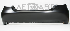 Бампер задний голый Toyota Camry v55 15-17 usa черный замят, надорван, сломаны крепления