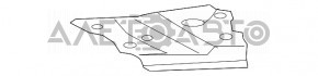Кронштейн передньої балки прав Toyota Prius V 12-17