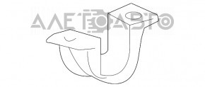 Скоба кріплення заднього стабілізатора прав Honda Accord 13-17