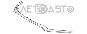 Накладка губы переднего бампера Lexus NX300 18-21 F-sport новый OEM оригинал