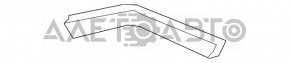 Крепление заднего бампера правое Toyota Sienna 11-20 трещины в креп