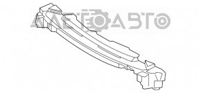 Абсорбер переднего бампера Lexus RX350 RX450h 16-19 трещины, надломы