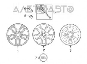 Комплект дисків R16 4шт Kia Optima hybrid 11-15