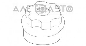 Крышка маслозаливной горловины Jeep Compass 11-16 2.4