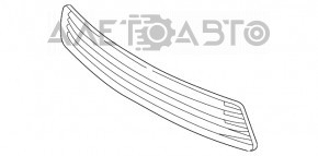 Нижняя решетка переднего бампера Toyota Camry v50 12-14 usa LE
