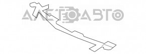 Крепление решетки радиатора верх Lexus RX350 RX450h 20-