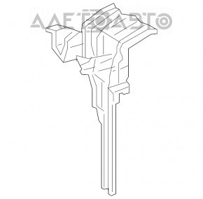 Планка замку капота Lexus NX200t NX300 NX300h 15-21