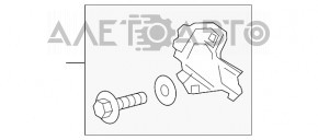 Кронштейн крила передній лев Lexus NX200t NX300 NX300h 15-21