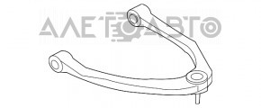Рычаг верхний передний левый Infiniti Q50 14- порваны сайленты