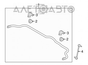 Стабілізатор передній Hyundai Sonata 18-19