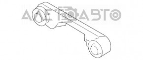 Кронштейн заднего дифференциала редуктора Nissan Pathfinder 13-20 ржавый, потрескан сайлент