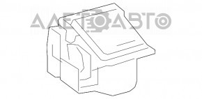 Підсклянник накладки центральної консолі Lexus ES300h ES350 13-18 бежевий
