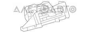 Повітропровід правий Lexus ES300h ES350 13-18